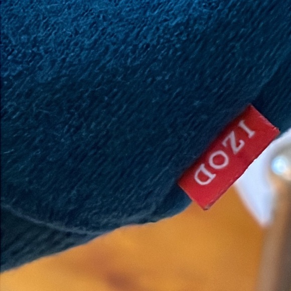 Vintage-pre 2004-XL IZOD fleece lined long sleeve crew neck pullover sweater - Picture 9 of 16